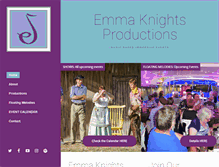 Tablet Screenshot of emmaknights.com